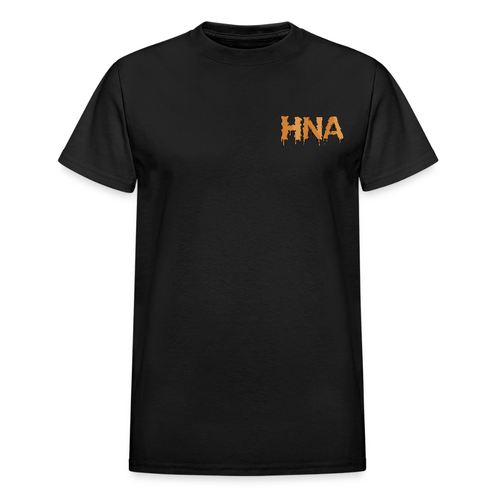 Leaning Tower Of Cheeza Tee - black