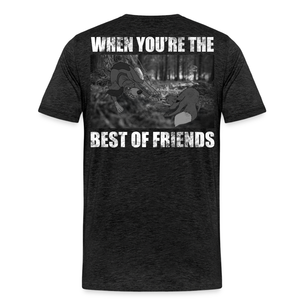 Best Friend T - charcoal grey