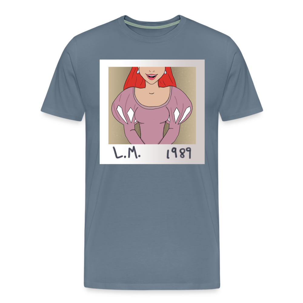 Little Mermaid 1989 Tee - steel blue